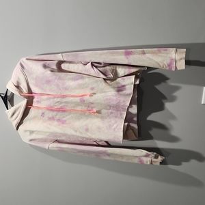 cropped tie dye hoodie